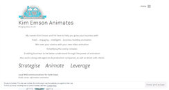 Desktop Screenshot of kimemsonanimates.com
